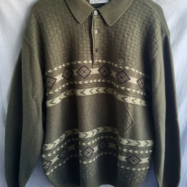 슈페리어 니트 카라티셔츠 남성용 110사이즈