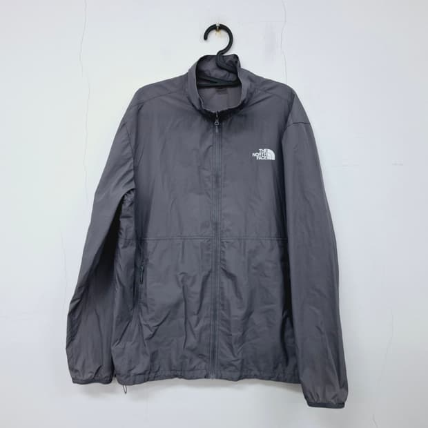노스페이스 24 플라이하이 초경량 남성 바람막이 자켓 105 XL 애쉬