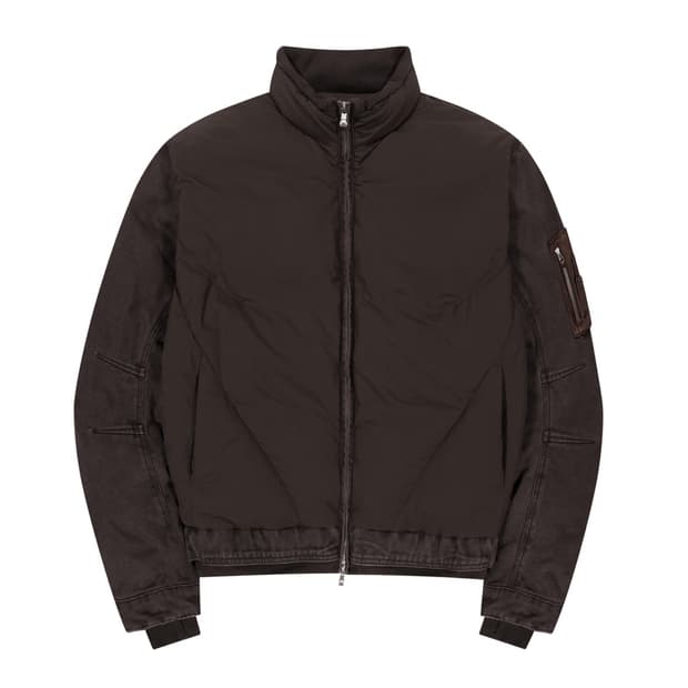 (구매글) Xlim Ep.8 01 브라운 다운자켓 사이즈 Xs구합니다