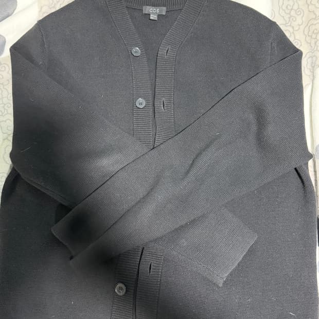 cos 가디건 블랙 L사이즈
