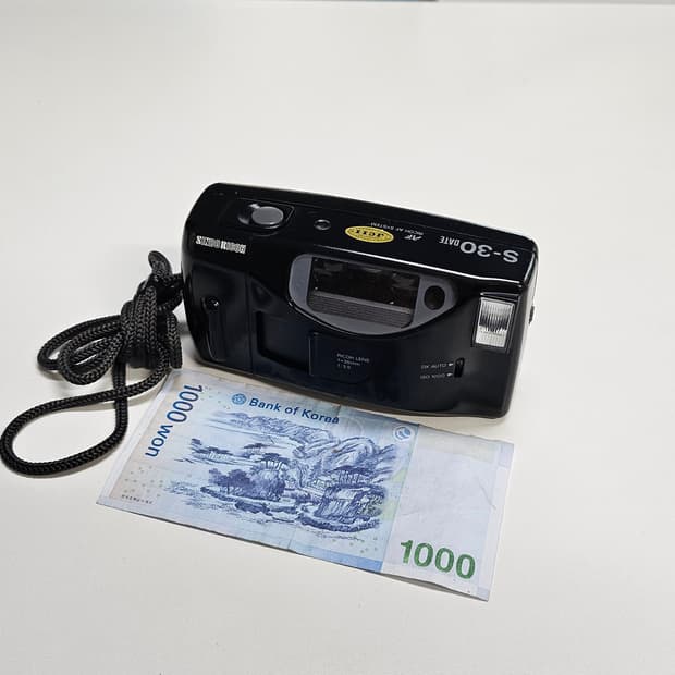 작례O 레트로 감성 리코 s-30 데이트 필름카메라 빈티지 필카