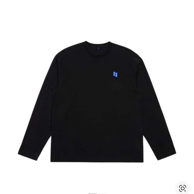 아더에러 롱슬리브시그니피컨트 TRS/BL 태그 롱슬리브 티셔츠 01 블랙