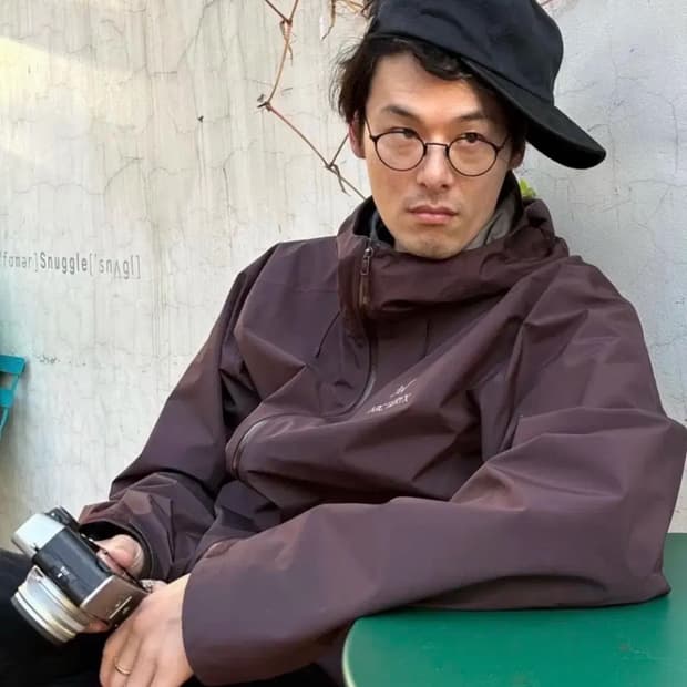 아크테릭스 제타SL 판티즘 L사이즈 김원중 착용