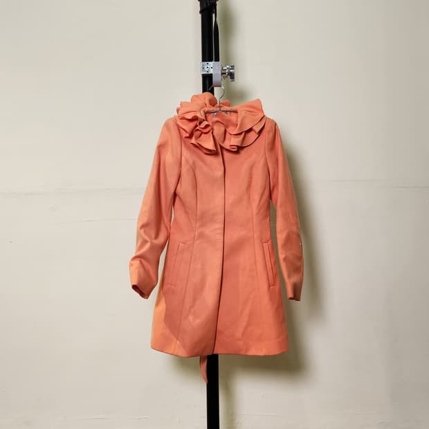 asos 카라 코트