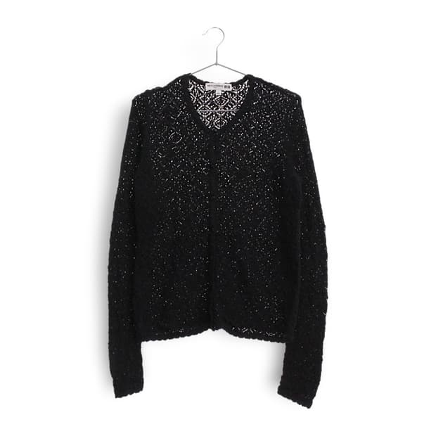 유니클로 빈티지 레이스 가디건