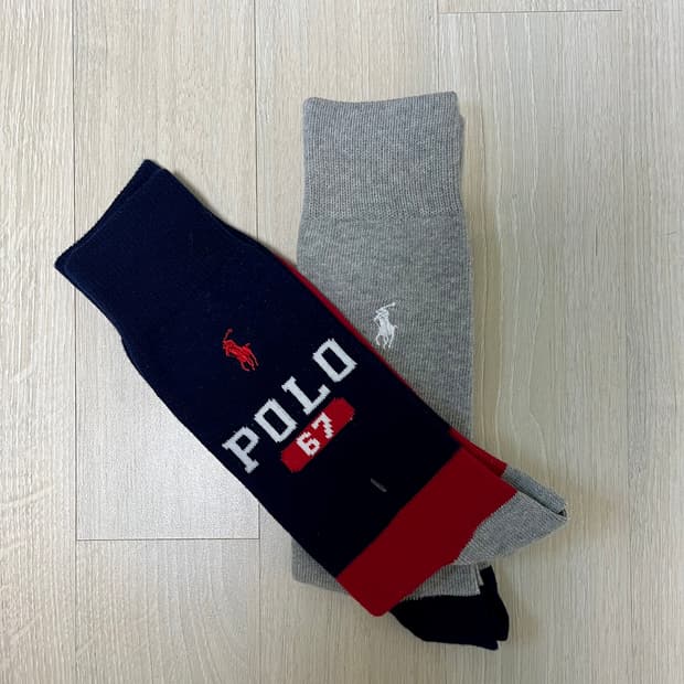 폴로 양말 2pcs 새상품