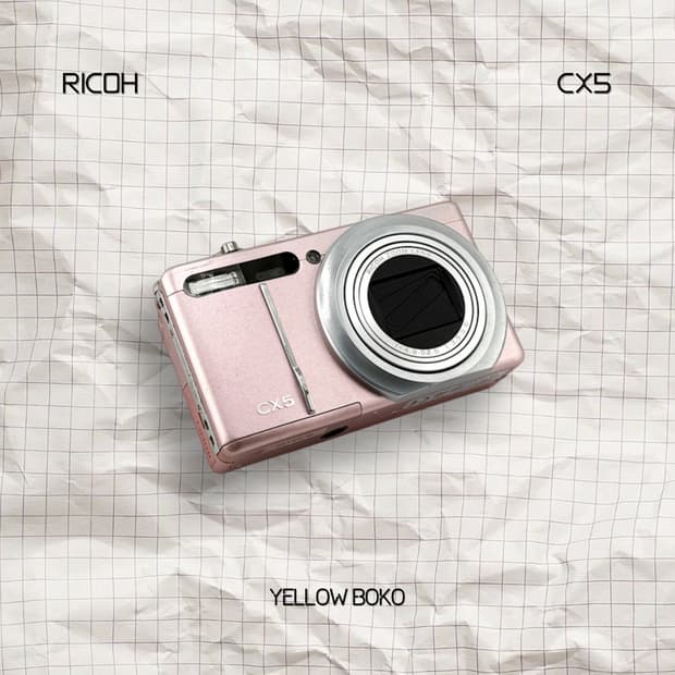 [필름 감성] 리코 RICOH CX5 레트로 디지털 카메라