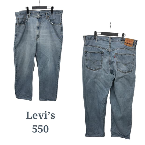 리바이스 550 데님 팬츠
