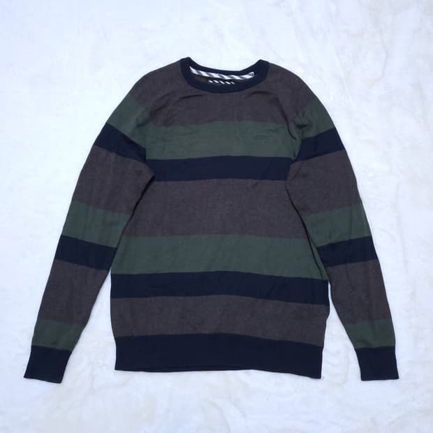 반스 스트라이프 긴팔니트 S 0309