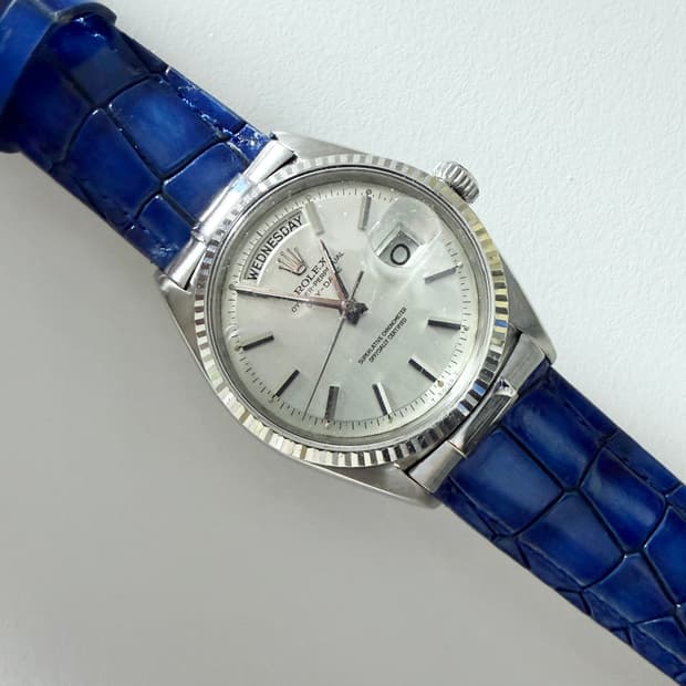 (1/2) 롤렉스 빈티지 데이데이트 1803 화이트골드 18k 금통