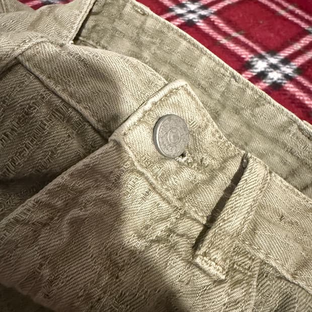 자라 데미지 베기핏 데님