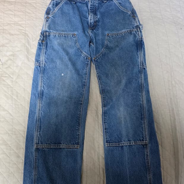 [33X34] 빈티지 칼하트 더블니 B73 DST 데님팬츠 B-4