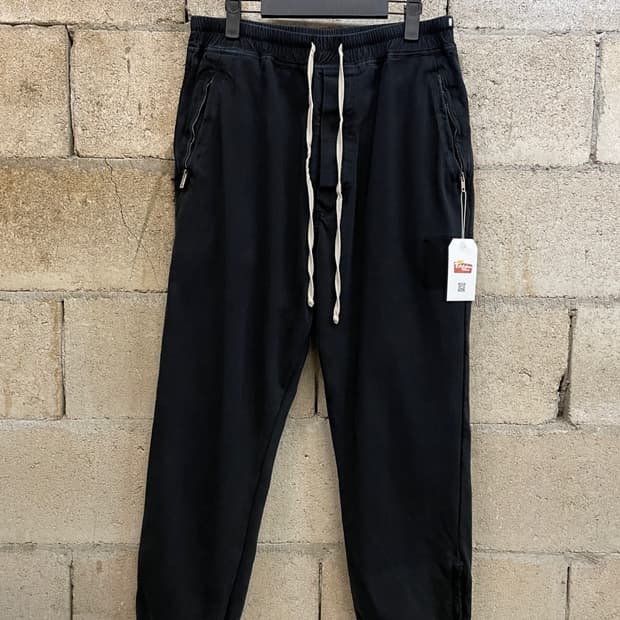 릭 오웬스 드로우스트링 조거 팬츠 