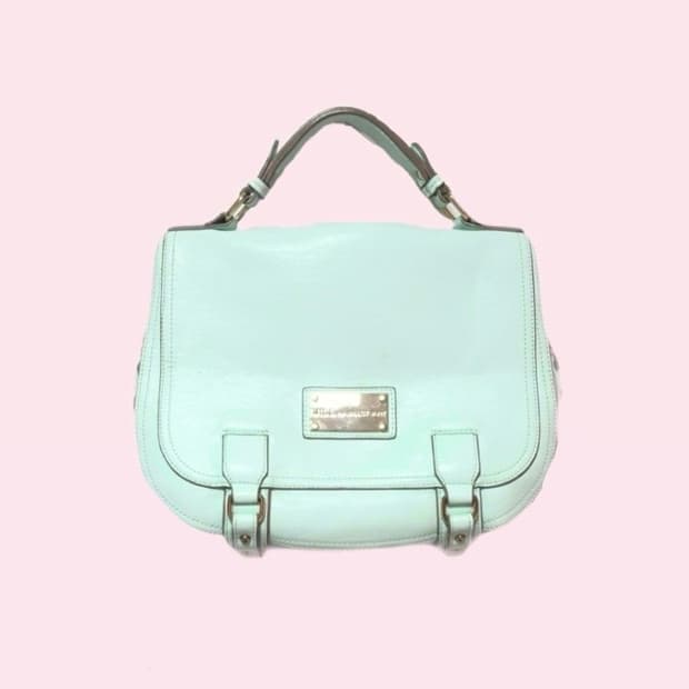 [Jill by jillstuart] 질바이질스튜어트 레더 민트 사첼백