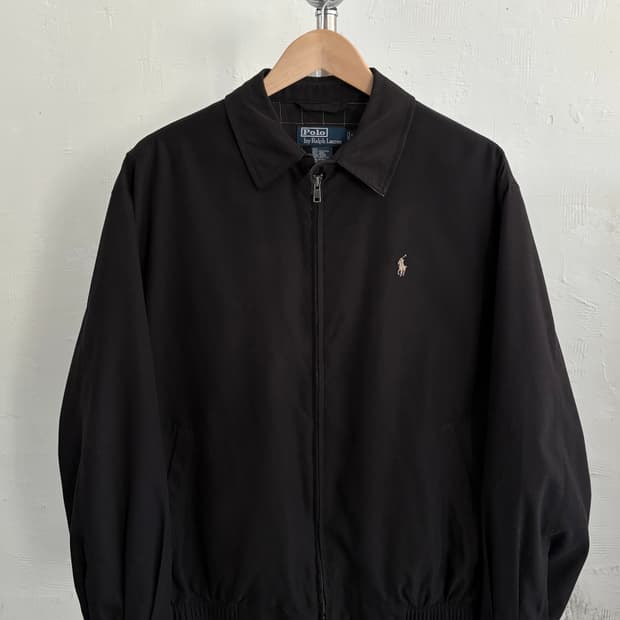Polo 폴로 랄프로렌 블랙 폴리쉘 자켓