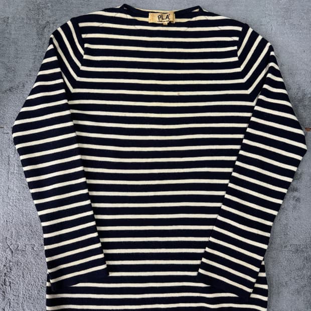 COMME des GARÇONS PLAY Border Knit