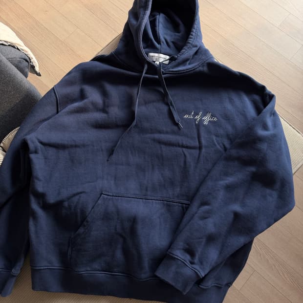 out of office 자수 후드