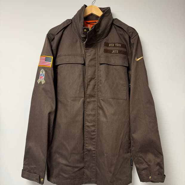 나이키 NFL 뉴욕제츠 밀리터리 자켓 XL