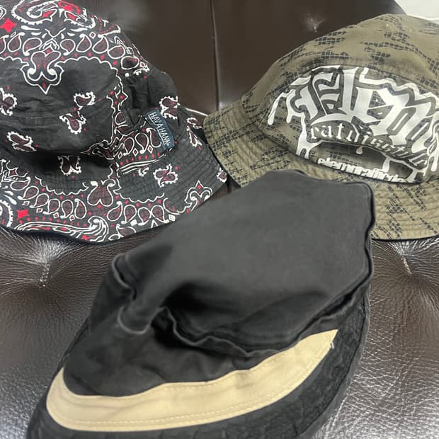 버킷햇 3개 각각판매 