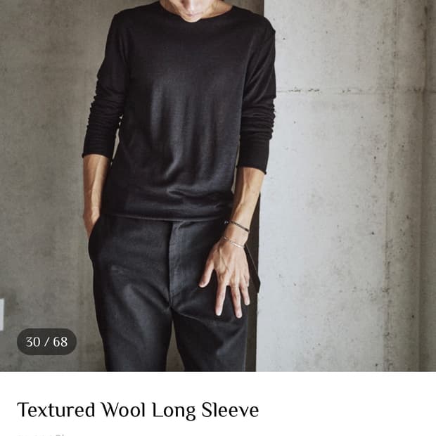 모노프리베 울 롱슬리브