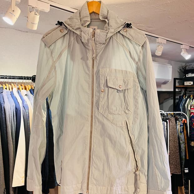 씨피컴퍼니 고글 후드 자켓