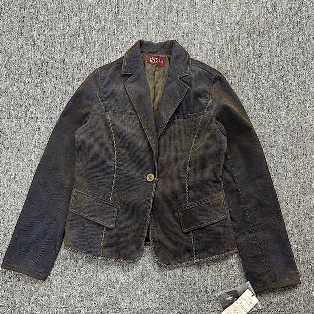 새상품 빈티지 y2k 코듀로이 자켓 
