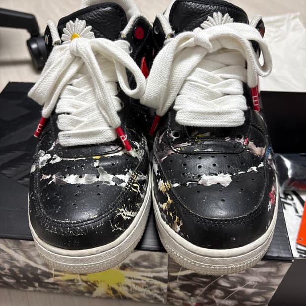 나이키 피마원 지디 포스 1.0 레드 스우시 커스텀 280mm