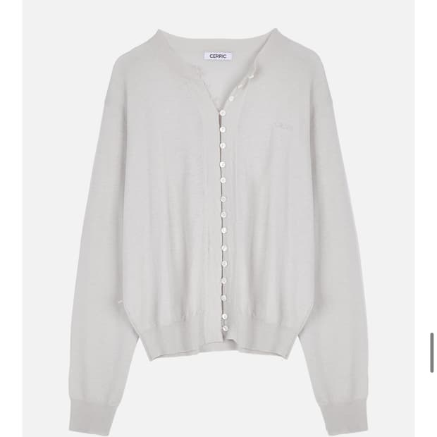 세릭 핀치 니트 가디건 pinch