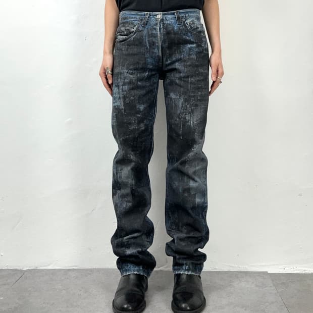Levi’s 80s 501 Archipram Custom Silkscre