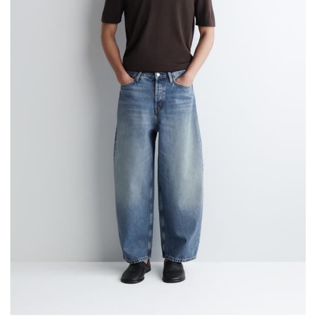 COS 배럴 레그 데님 진
