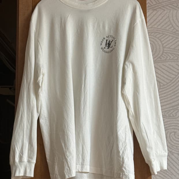 우알롱 롱슬리브 Flor logo long sleeve
