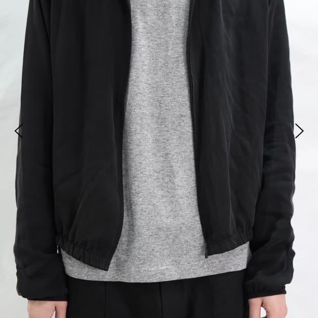 LES 큐프라 집업 블랙 2사이즈