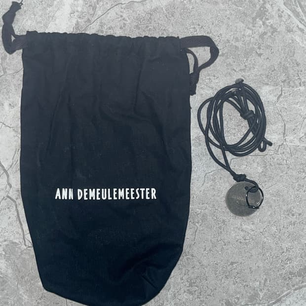 Ann Demeulemeester 앤드뮐미스터 ring&coin 목걸이