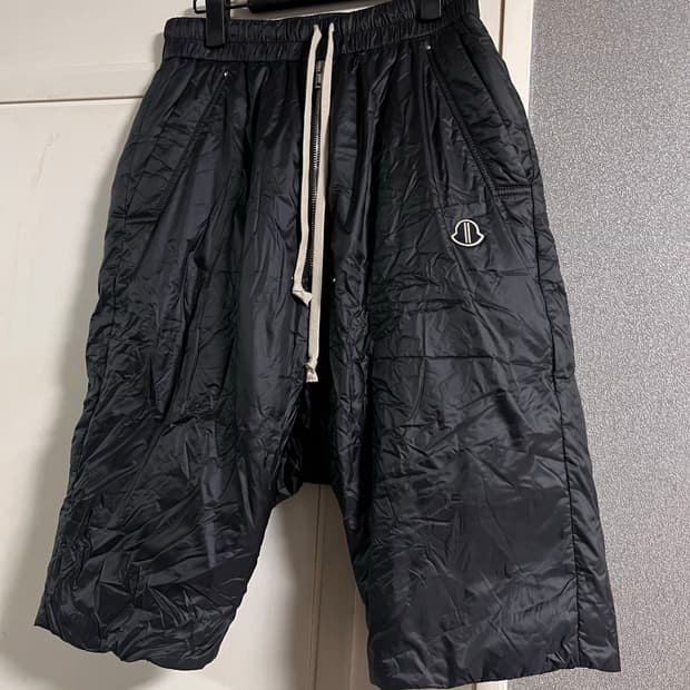 [S] 릭오웬스 몽클레어 버뮤다 패딩 쇼츠