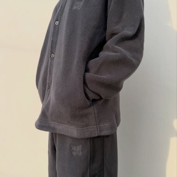 유니클로 니들스 가디건 그레이 M