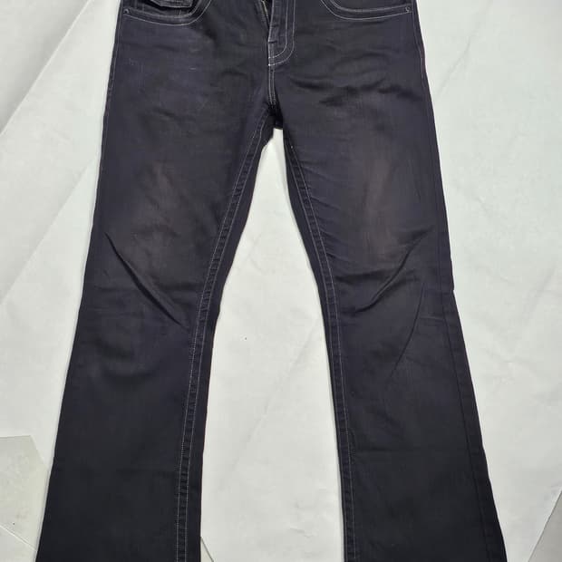Guess boot cut denim black 34 