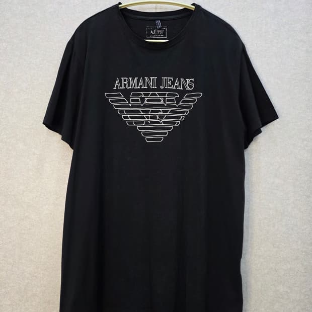 ARMANI JEANS 아르마니진스 빅로고 반팔티