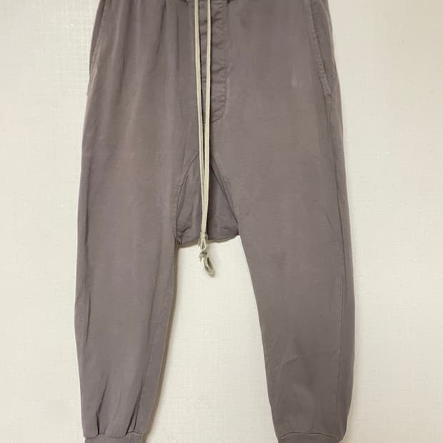 Rick Owens 드랍 크로치 팬츠 M