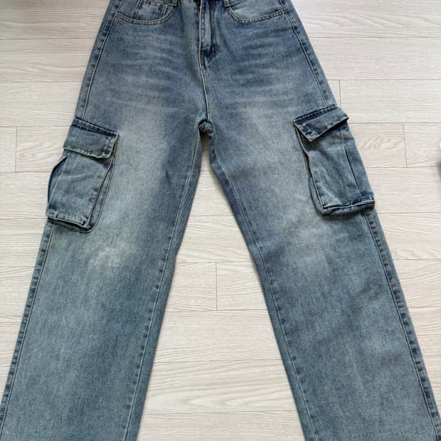 카고 와이드 팬츠