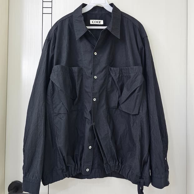 쿠어 워셔블 셔츠 자켓