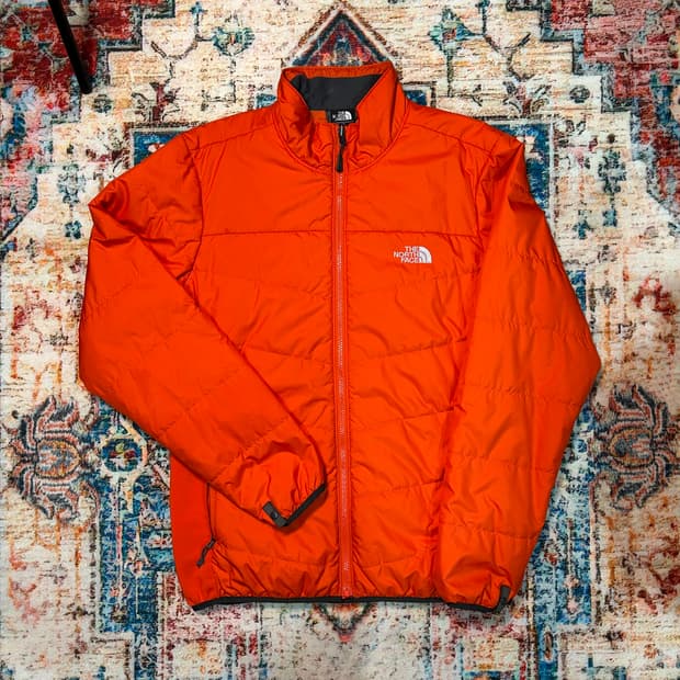 [2XL] 노스페이스 오렌지 경량 패딩자켓