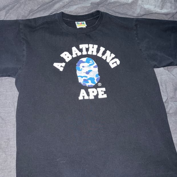 베이프 ABC 카모 티셔츠