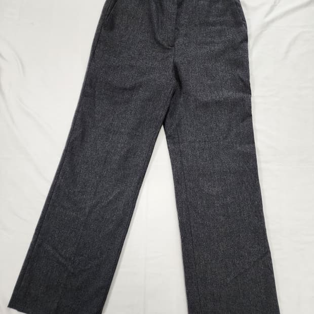 산드로 우먼 그레이 슬랙스