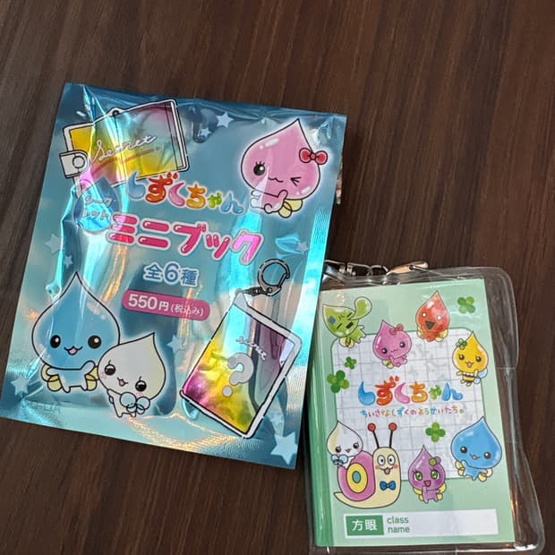 시즈쿠짱 랜덤 키링 개봉