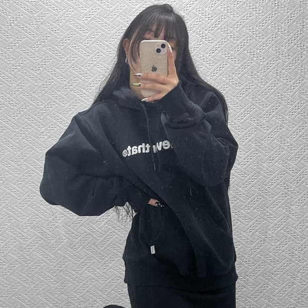 디스이즈네버댓 빈티지 캐주얼 약기모 후드티 XL C08802