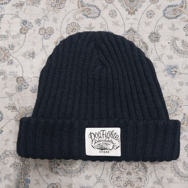 STIGMA 도그파이터 검정색 비니