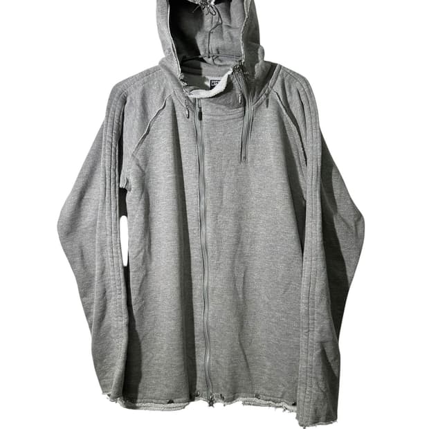 ppfm 그런지 후드집업 자켓