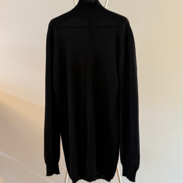 모크 넥 캐시미어 니트