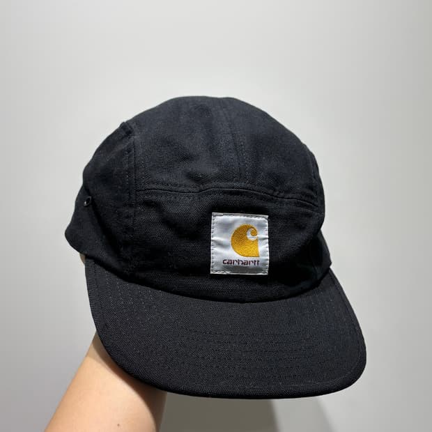 칼하트WIP 바클리 캠프캡 블랙