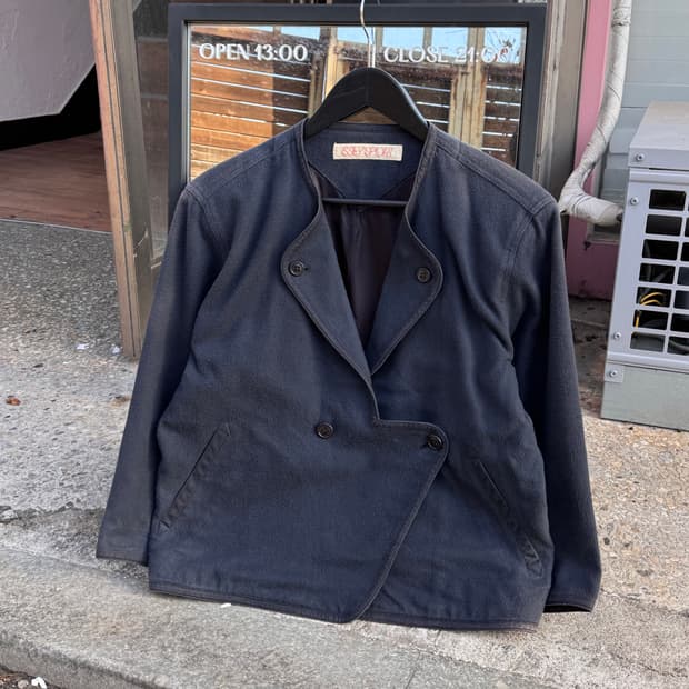 80s 이세이미야케 스포츠 더블브레스티드 자켓 